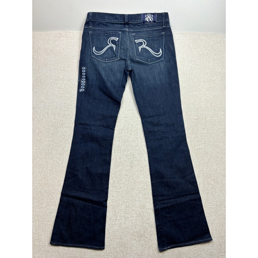 Rock & Republic Kasandra Low Rise Bootcut Jeans Hijinks Blue KDS3850 Size 30 NWT - Picture 9 of 10